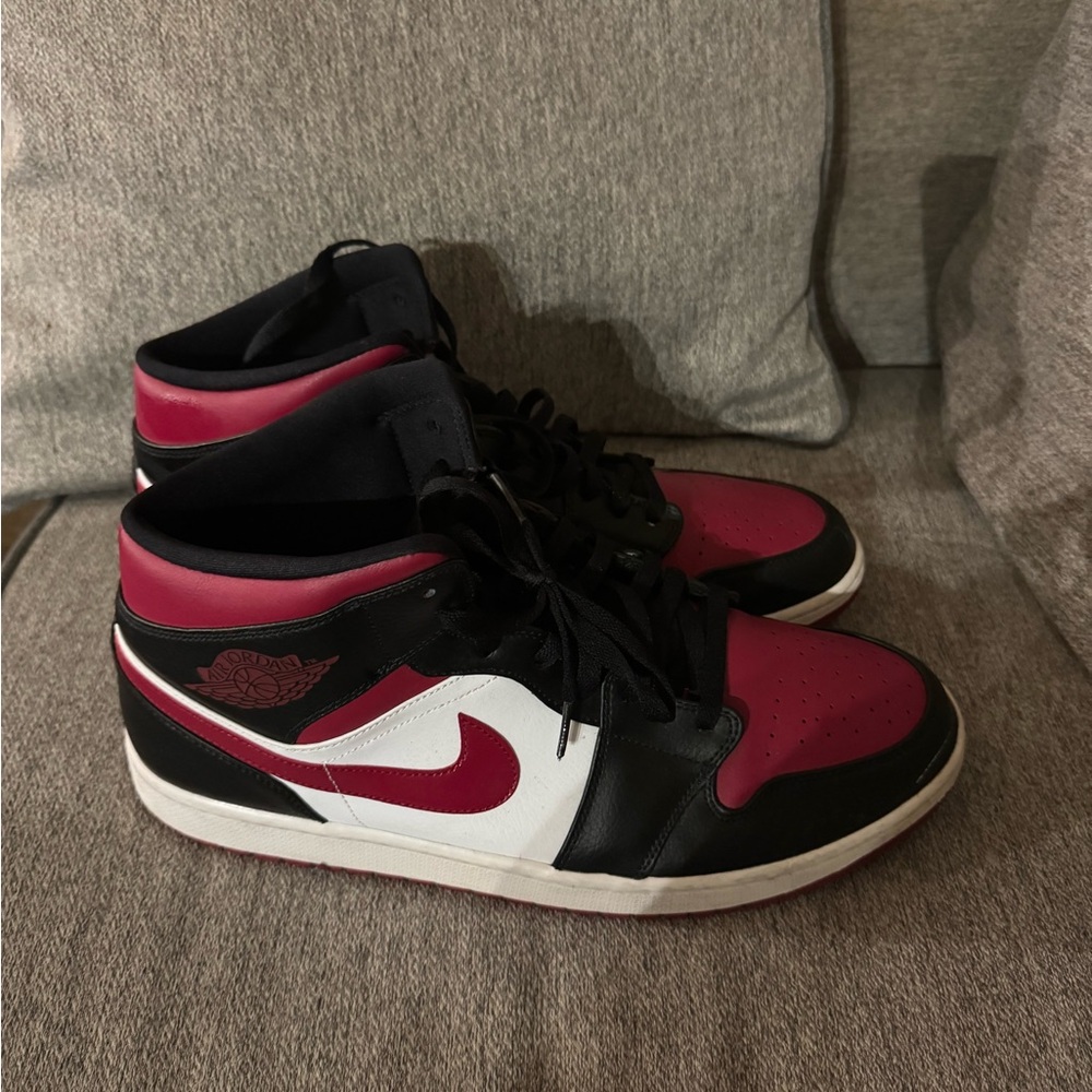Nike Red and Black Sneakers